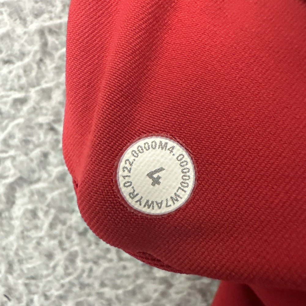 Lululemon Speed Up Shorts Low Rise 2.5" Dark Red Athletic Athleisure Women's 4 - Picture 6 of 8